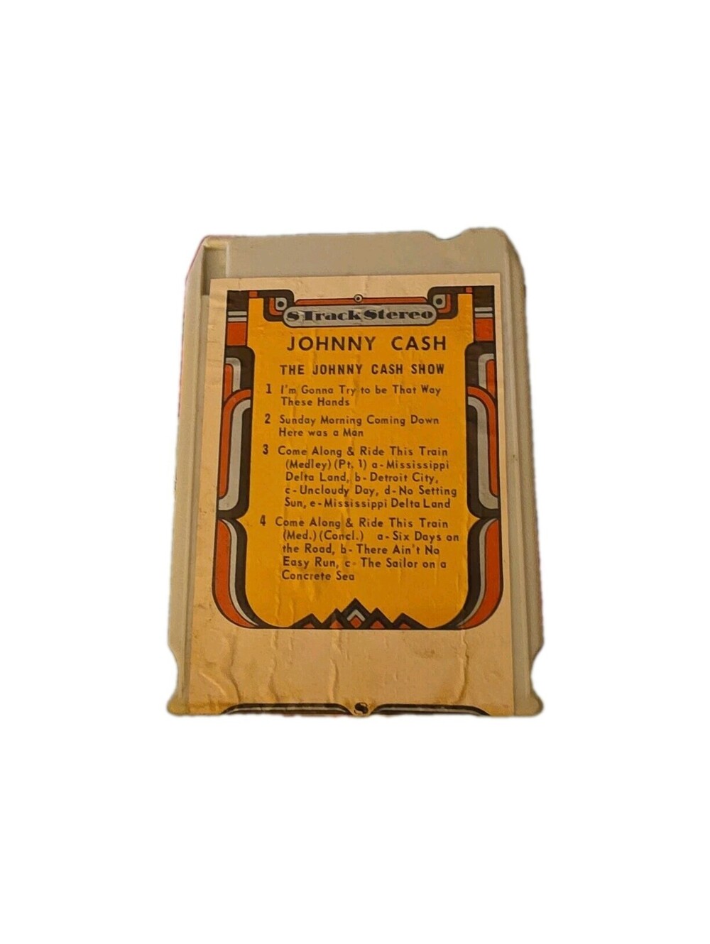 Columbia House 465 Johnny Cash Show 8-Track Stereo Cartridge - Good  *C